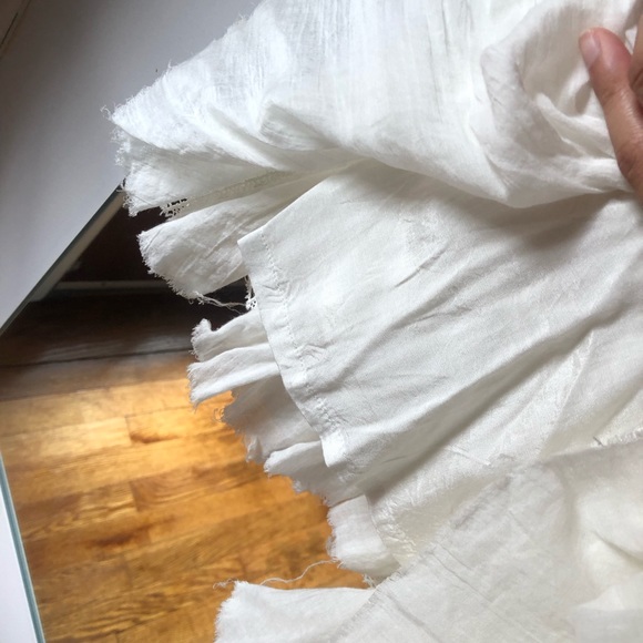 Free People Summer Dress with Lace Inserts Size M - Picture 3 of 8